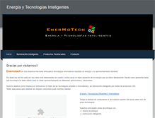 Tablet Screenshot of es.enermotech.com